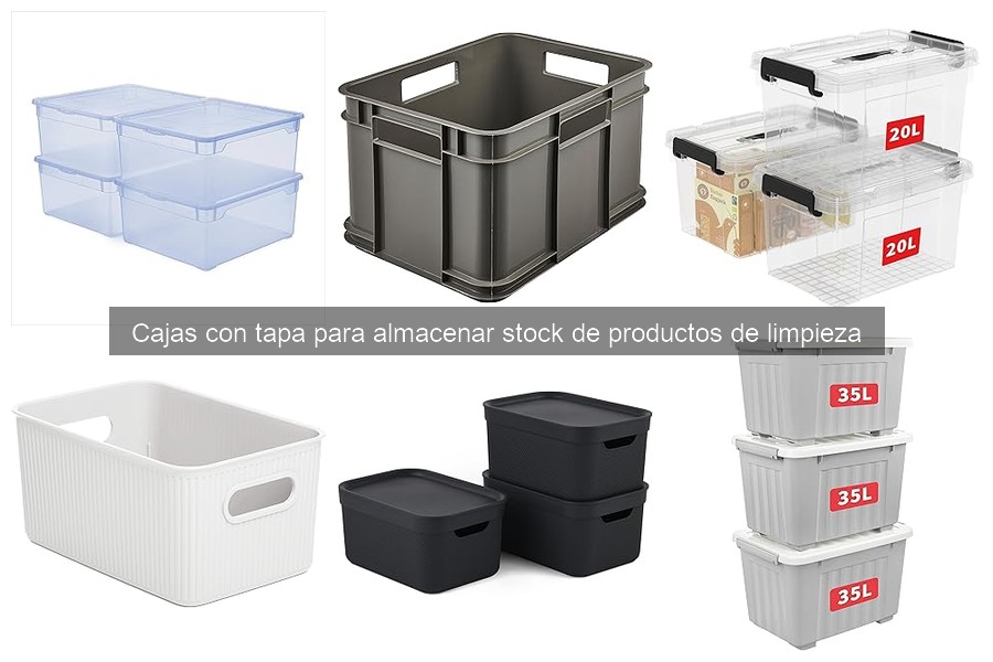 Problemas comunes con cajas de almacenamiento de limpieza