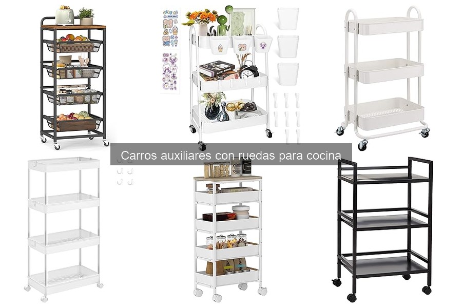 Problemas comunes con carros auxiliares en cocina y soluciones