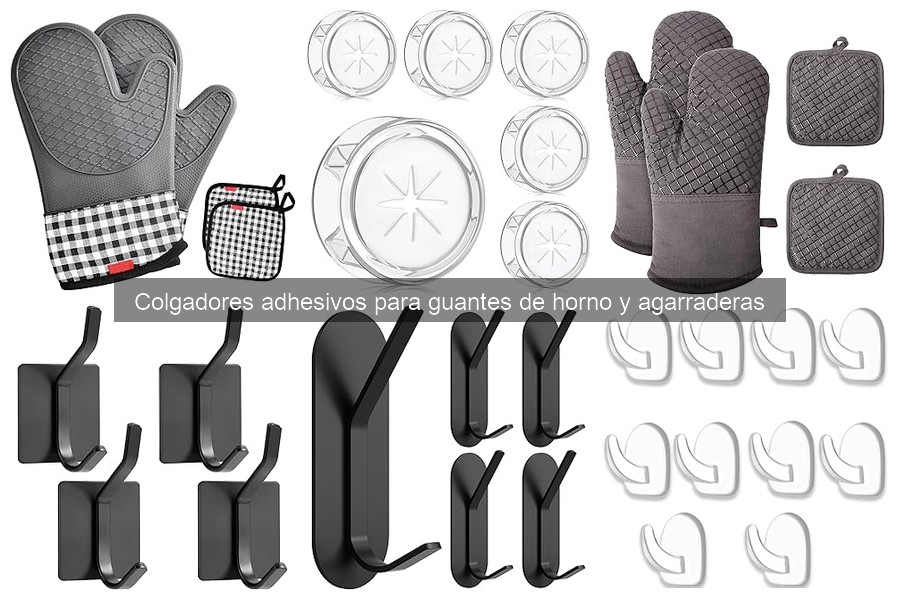 Problemas Comunes con Colgadores Adhesivos para Guantes de Horno