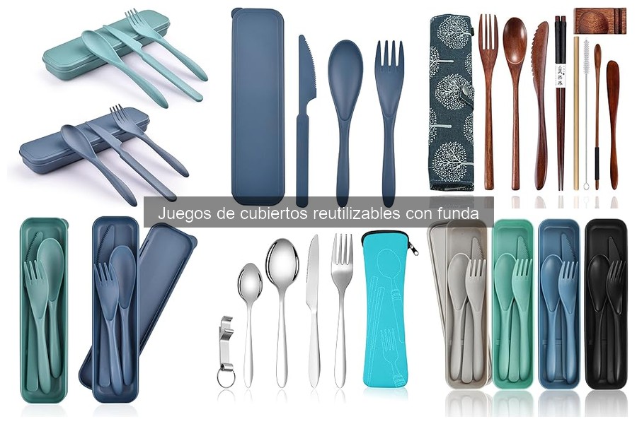 Problemas comunes con cubiertos reutilizables y soluciones