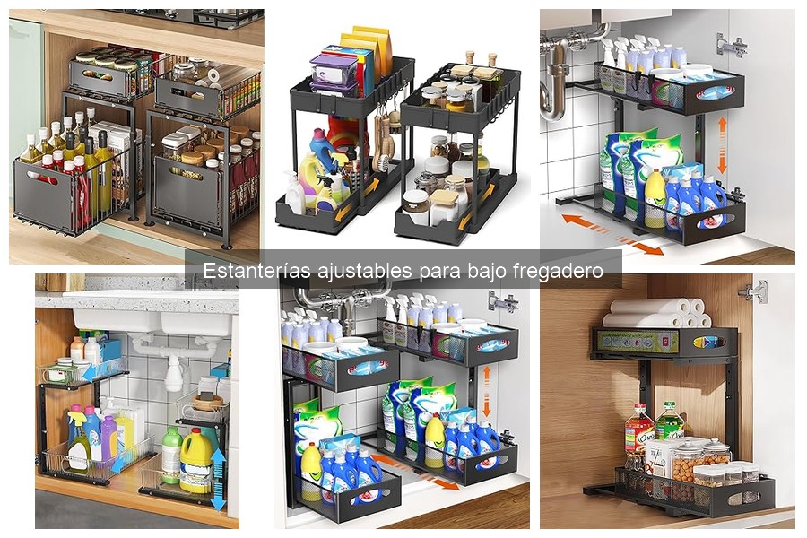 Problemas Comunes con Estanterías Ajustables en la Cocina