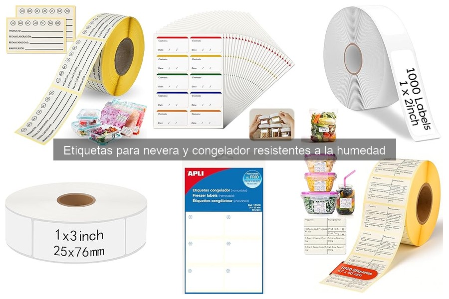 Problemas comunes con etiquetas en la nevera y sus soluciones