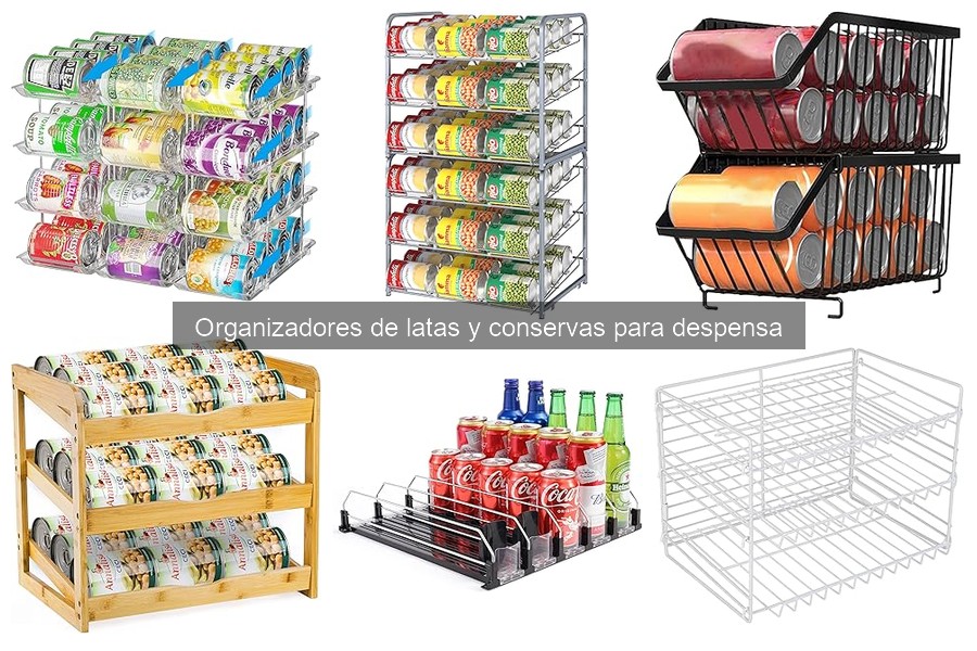 Problemas comunes con organizadores de latas y soluciones