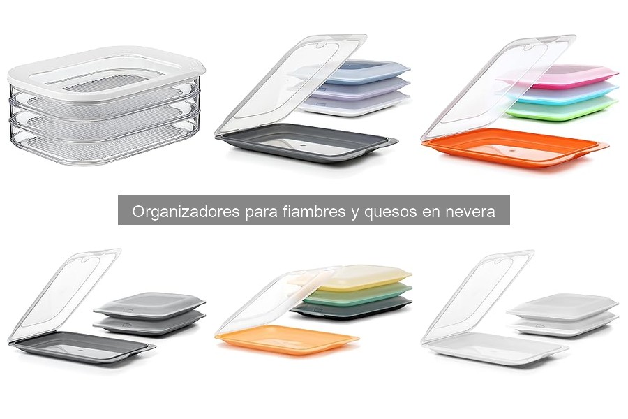 Problemas comunes con organizadores para fiambres y quesos