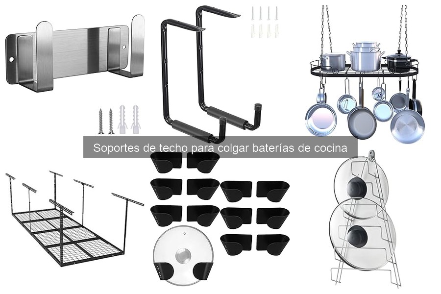 Problemas comunes con soportes de techo para baterías de cocina
