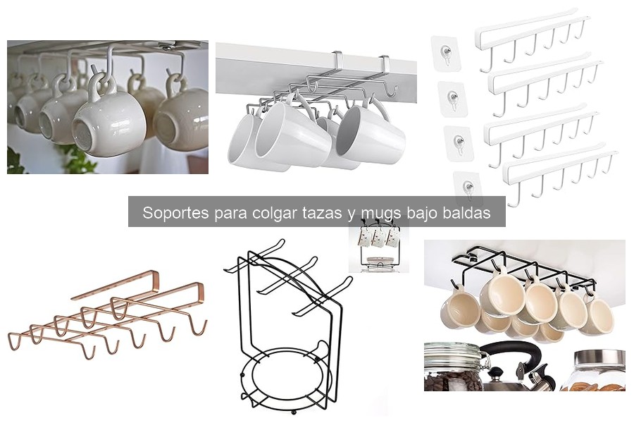 Problemas comunes con soportes para colgar tazas y soluciones