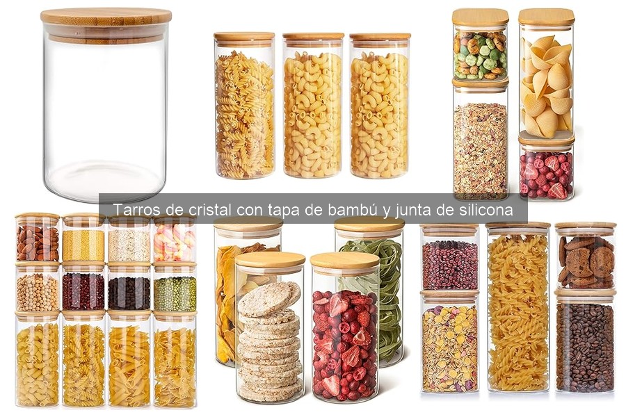 Problemas comunes con tarros de cristal y tapa de bambú