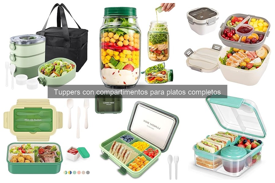 Problemas comunes con tuppers de compartimentos y sus soluciones