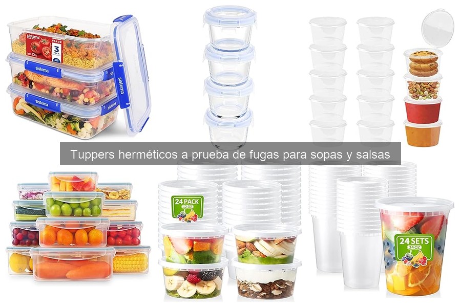 Problemas comunes con tuppers herméticos para sopas y salsas
