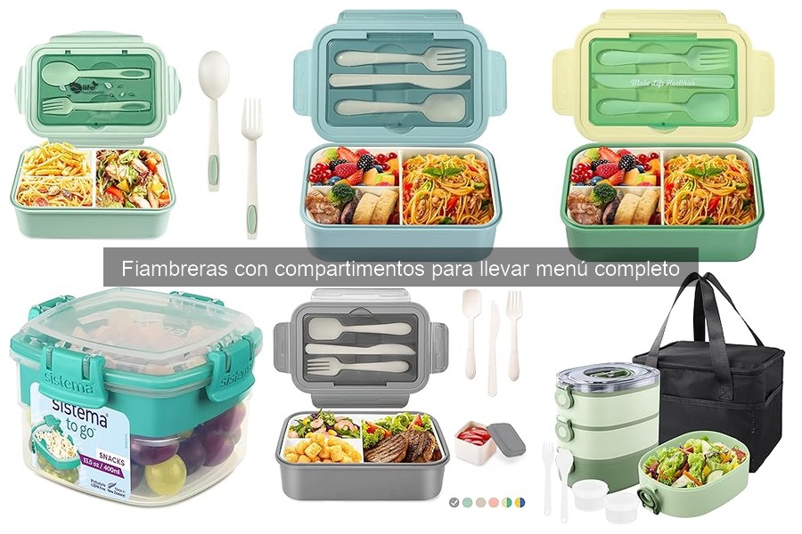Problemas comunes y soluciones de fiambreras con compartimentos
