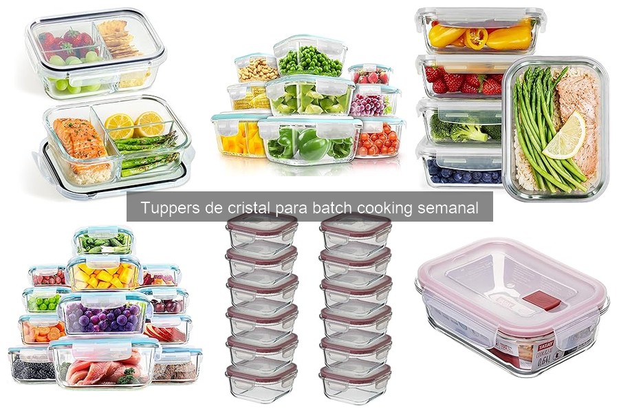 ¿Pueden utilizarse tuppers de cristal en microondas?