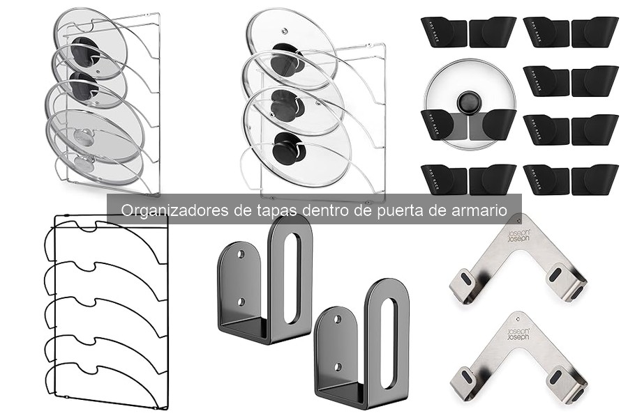 ¿Qué es un organizador de tapas para armarios?