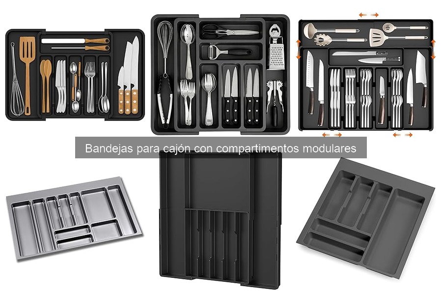 ¿Qué son las bandejas para cajón modulares? Descubre sus beneficios