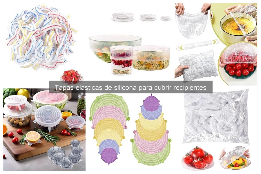 ¿Qué son las tapas elásticas de silicona? Beneficios y usos