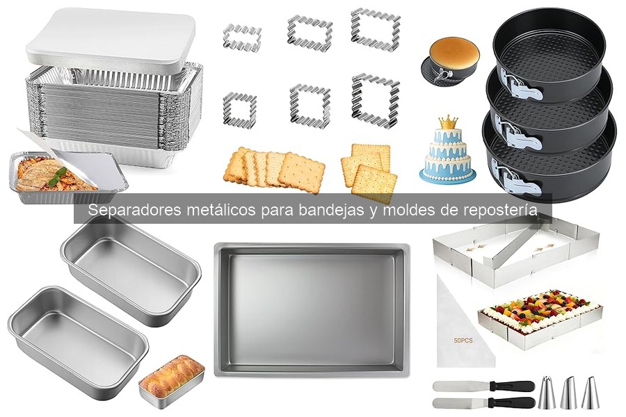 Qué son los separadores metálicos para repostería
