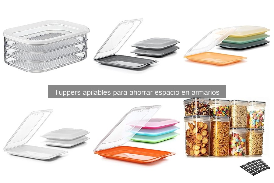 ¿Qué son los tuppers apilables y cómo optimizan tu cocina?