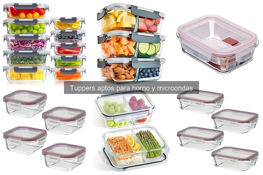¿Qué son los tuppers aptos para horno y microondas?