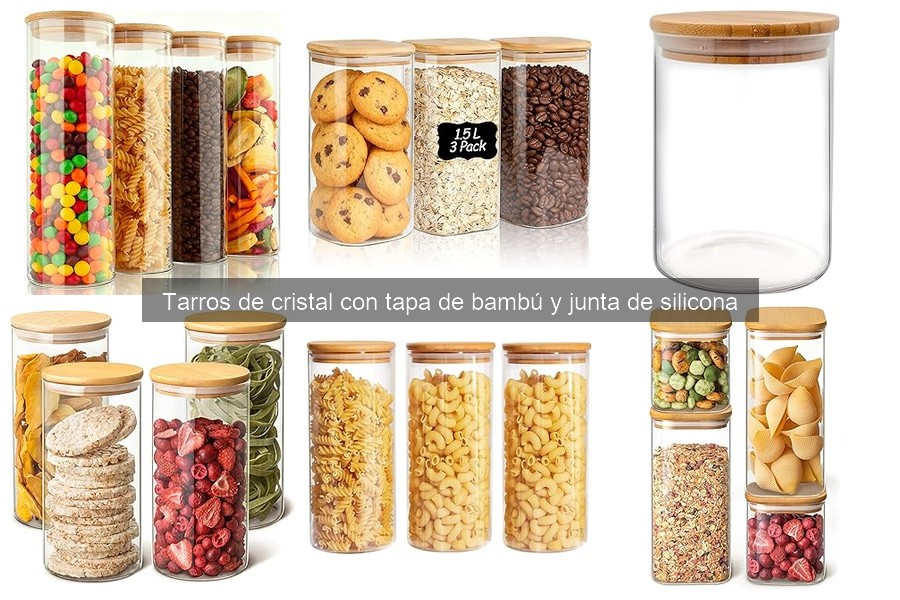Recetas Creativas para Tarros de Cristal con Tapa de Bambú