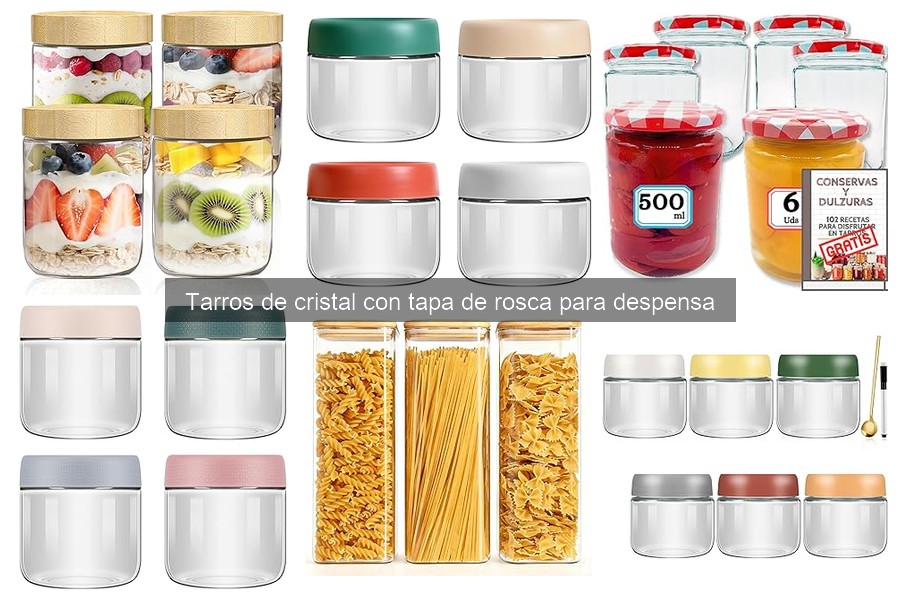 Recetas deliciosas para tarros de cristal con tapa de rosca