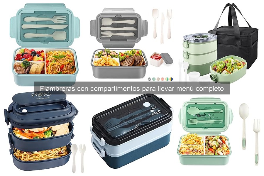 ** Recetas Saludables para Fiambreras con Compartimentos