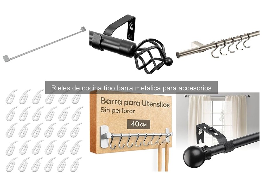 Soluciones a problemas comunes con rieles de cocina