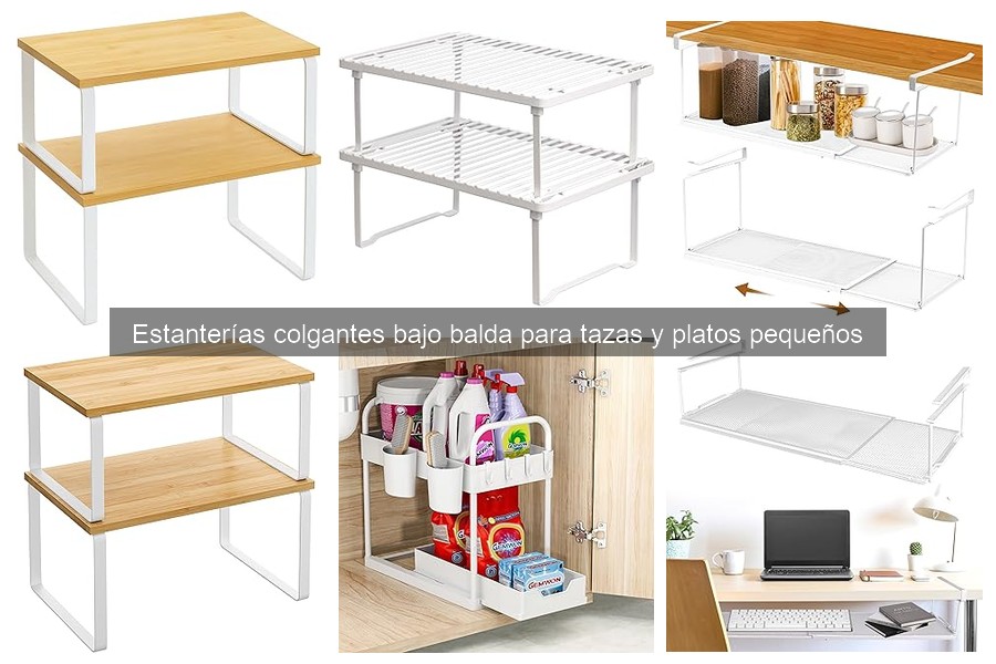 Soluciones Alternativas a Estanterías Colgantes para Cocina