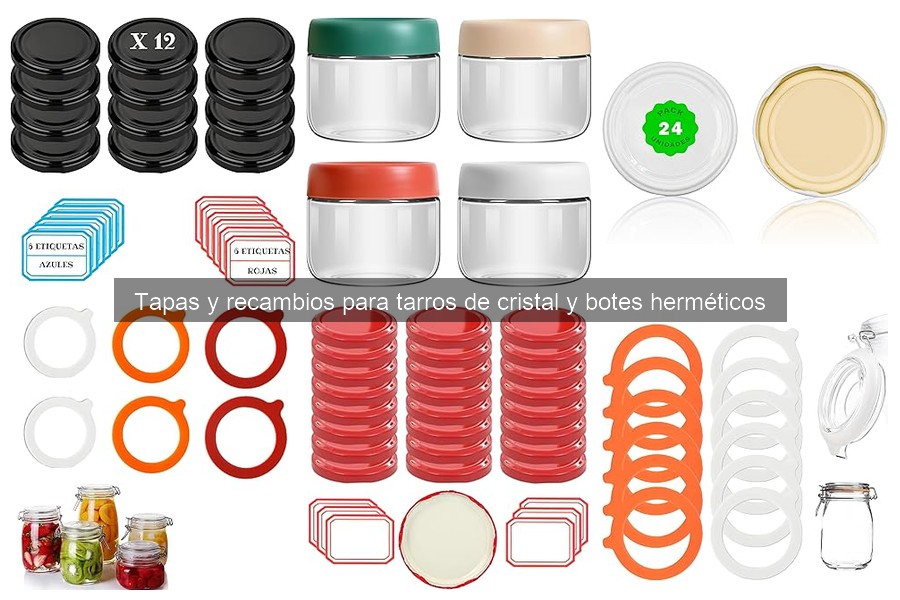 Tapas para tarros y su impacto en la frescura de los alimentos
