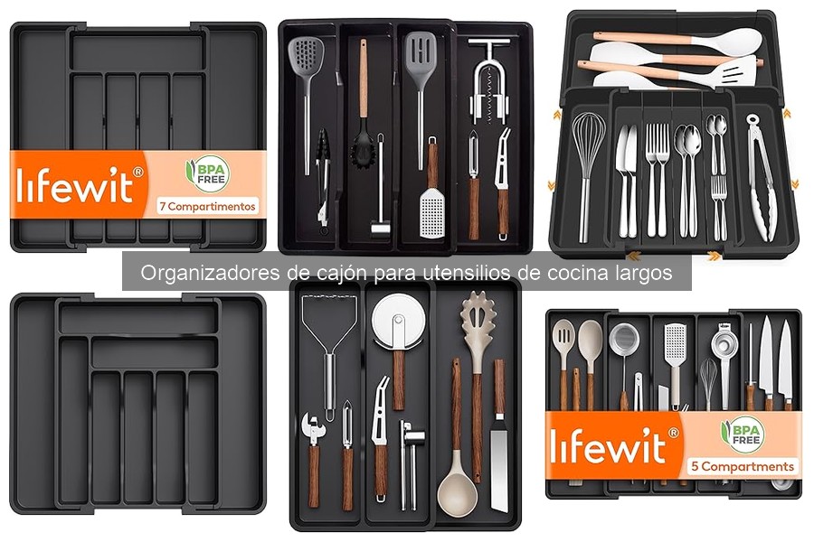 Testimonios de usuarios sobre organizadores de cajón para cocina