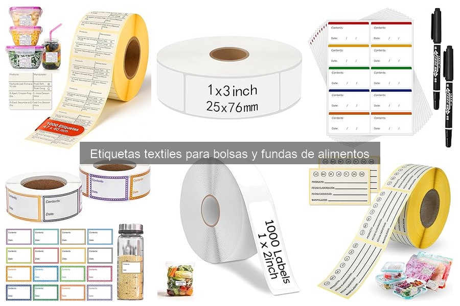 Testimonios sobre Etiquetas Textiles para Alimentos