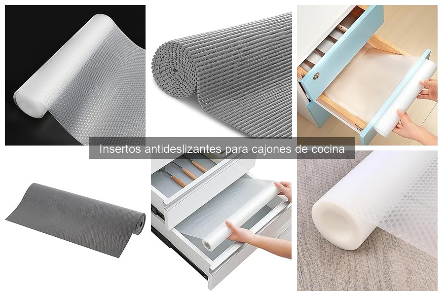 Testimonios sobre Insertos Antideslizantes para Cajones de Cocina