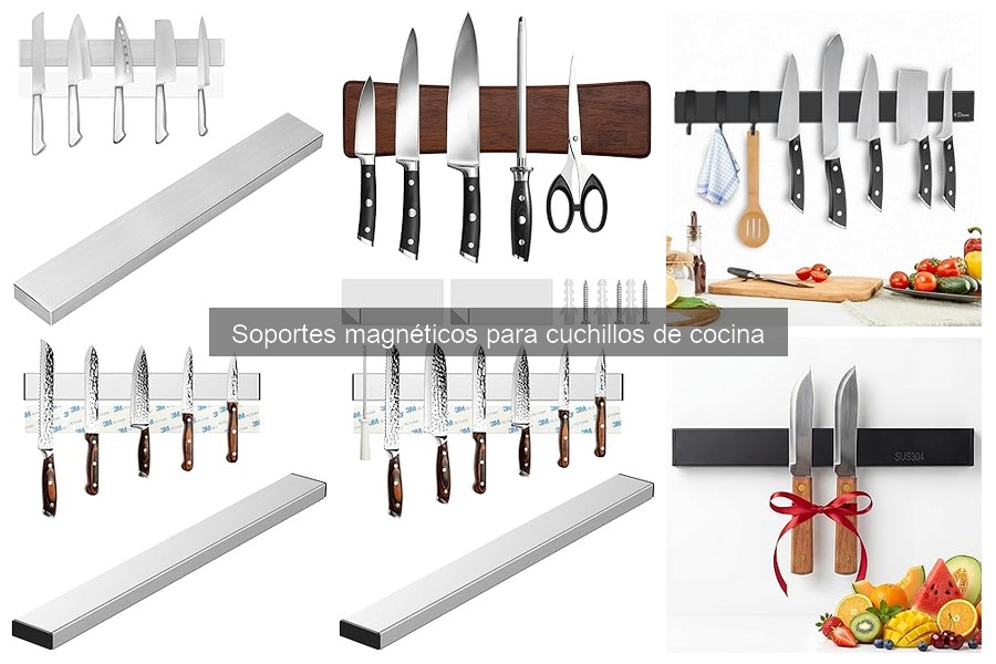 Testimonios sobre Soportes Magnéticos para Cuchillos de Cocina