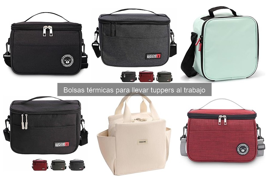 Tipos de bolsas térmicas para llevar tuppers al trabajo