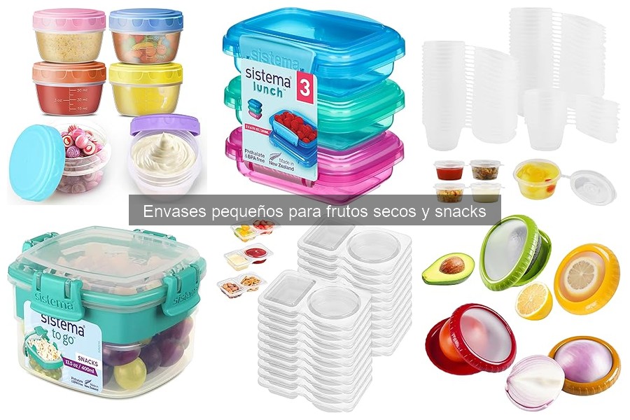 Tipos de envases para frutos secos y snacks: guía completa