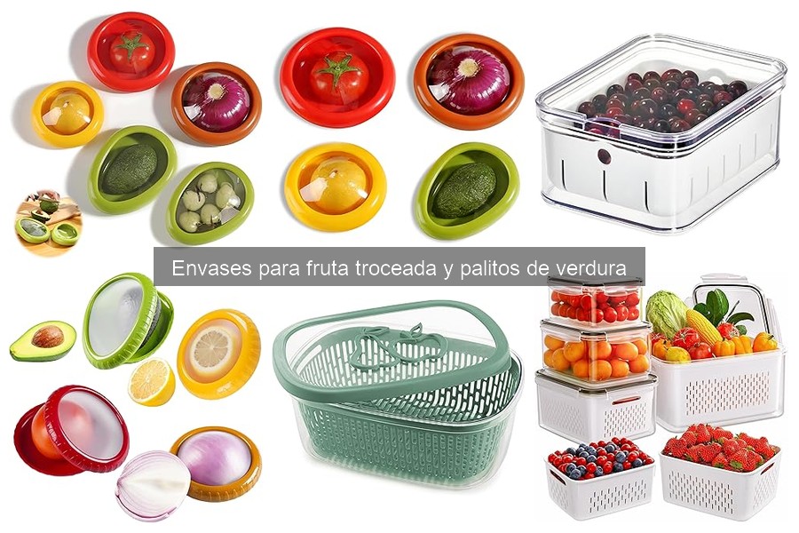 Tips para limpiar y mantener envases de fruta troceada