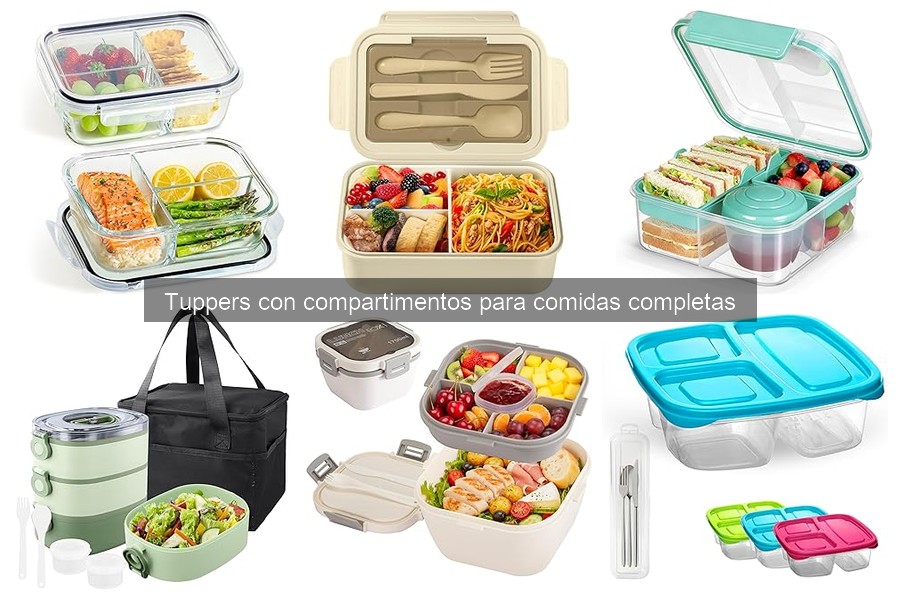 Tuppers con Compartimentos para Niños: Guía de Compra