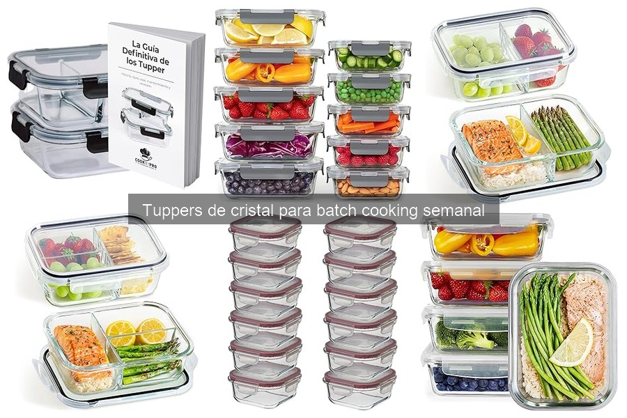Tuppers de cristal vs. plástico: ¿Cuál es mejor para conservar alimentos?