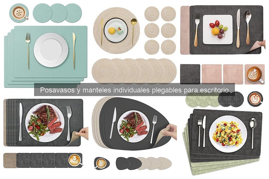 Tutorial DIY: Crea Posavasos y Manteles Plegables en Casa