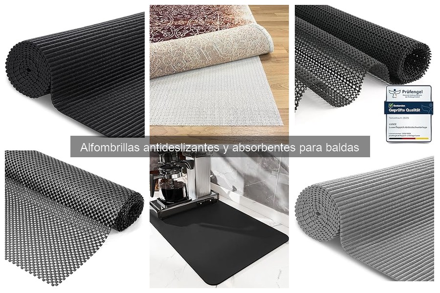 Uso efectivo de alfombrillas antideslizantes en la despensa