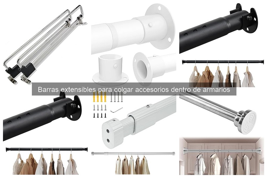 ** Usos Alternativos de Barras Extensibles en el Hogar