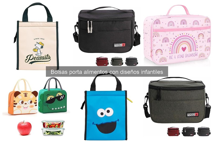 Ventajas de las bolsas porta alimentos infantiles