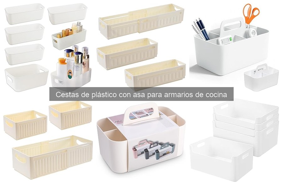 Ventajas de las cestas de plástico con asa en la cocina