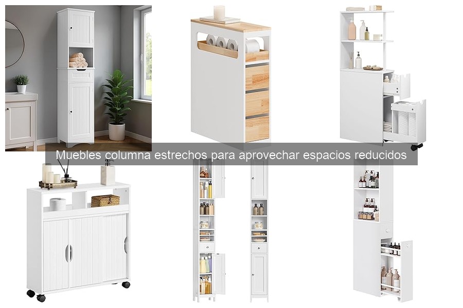 Ventajas de los Muebles Columna Estrechos en la Cocina