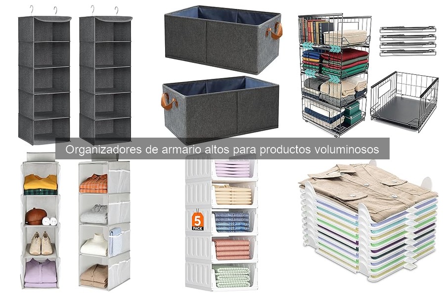 Ventajas de los organizadores altos en la cocina