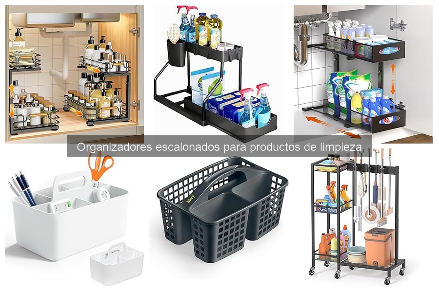Ventajas de los Organizadores Escalonados en la Cocina