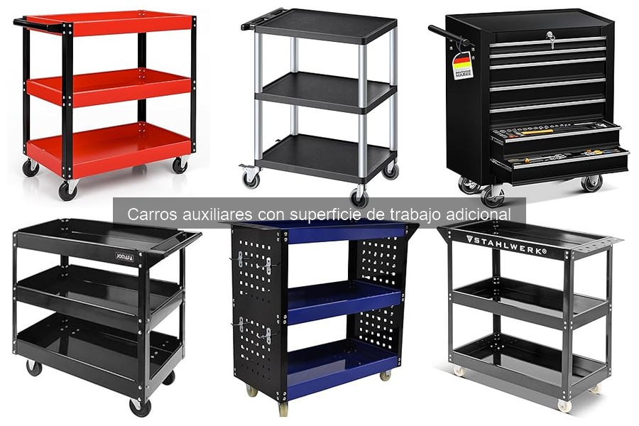 Ventajas de un carro auxiliar de cocina: organización y más