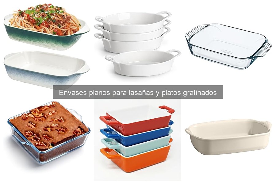 Ventajas de usar envases planos para lasañas y gratinados