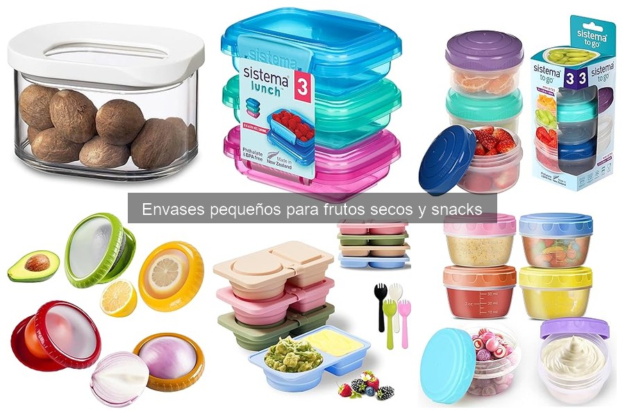 Ventajas de usar envases reutilizables para frutos secos