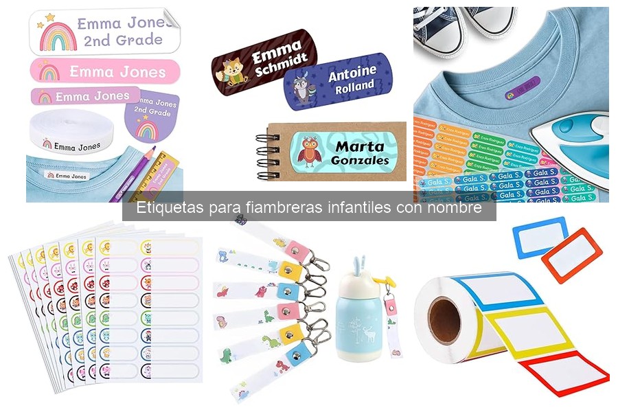 Ventajas de usar etiquetas en fiambreras infantiles