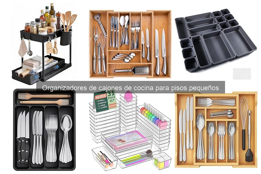 Ventajas de Usar Organizadores de Cajones en Cocinas Pequeñas