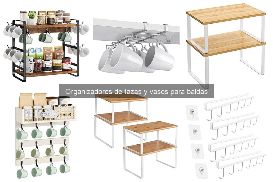 Ventajas de usar organizadores de tazas en tu cocina